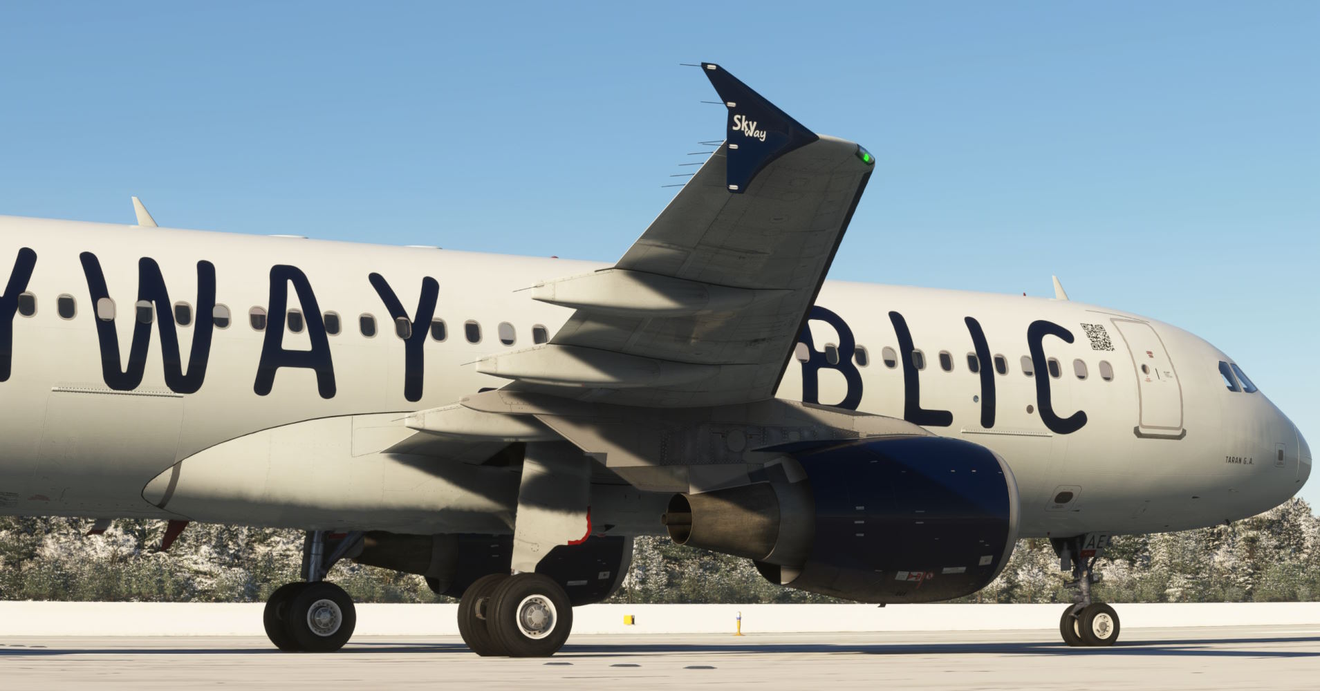 FENIX A320 "SKYWAY_PUBLIC" LIVERY MSFS